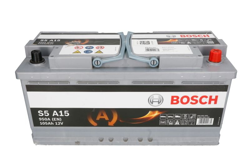 Baterie Auto Bosch AGM 12V 105Ah 950A 0 092 PA0 150